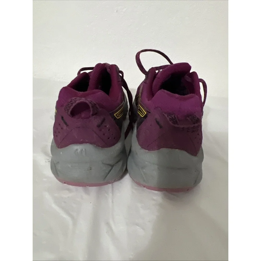 Asics Womens Gel Venture 9 1012B314 Purple/Gray Running 8.5 Wide Trail Condition